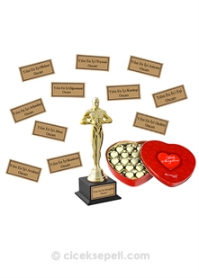 Kalp Çikolata ve Oscar Ödülü Kalp Çikolata ve Oscar Ödülü